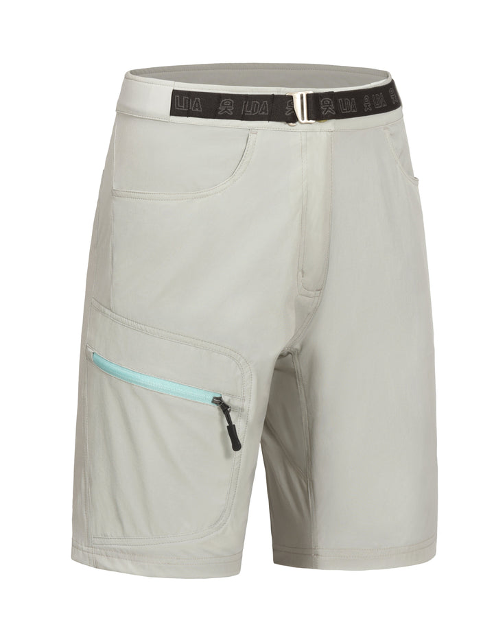 Women's Quick Dry Bermuda Cargo Travel Shorts YZF US-DK