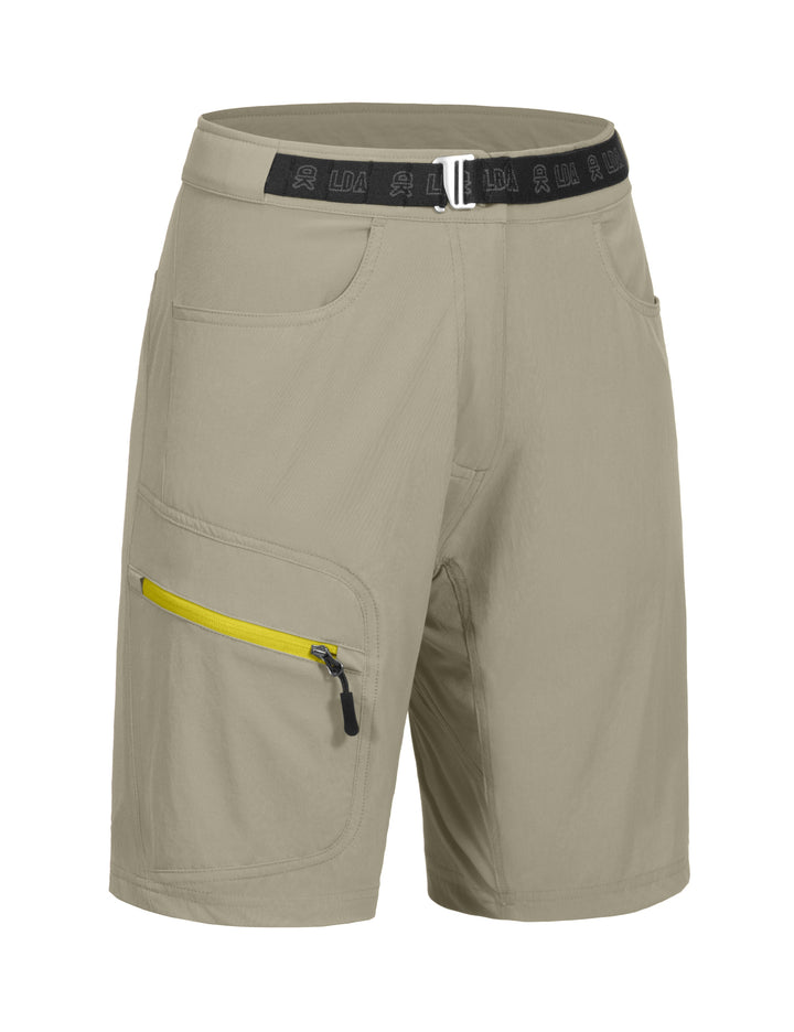 Women's Quick Dry Bermuda Cargo Travel Shorts YZF US-DK