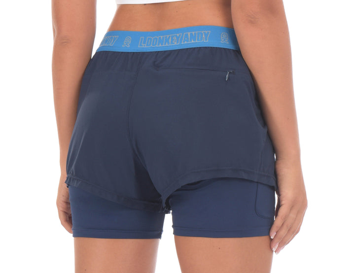 Women's Quick-Dry Breathable Running Yoga Shorts YZF US-DK