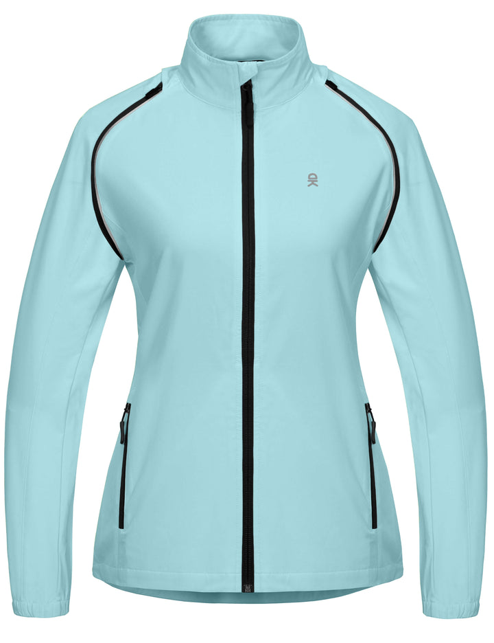 Women's Quick-Dry Convertible UPF 50+ Cycling Jacket YZF US-DK