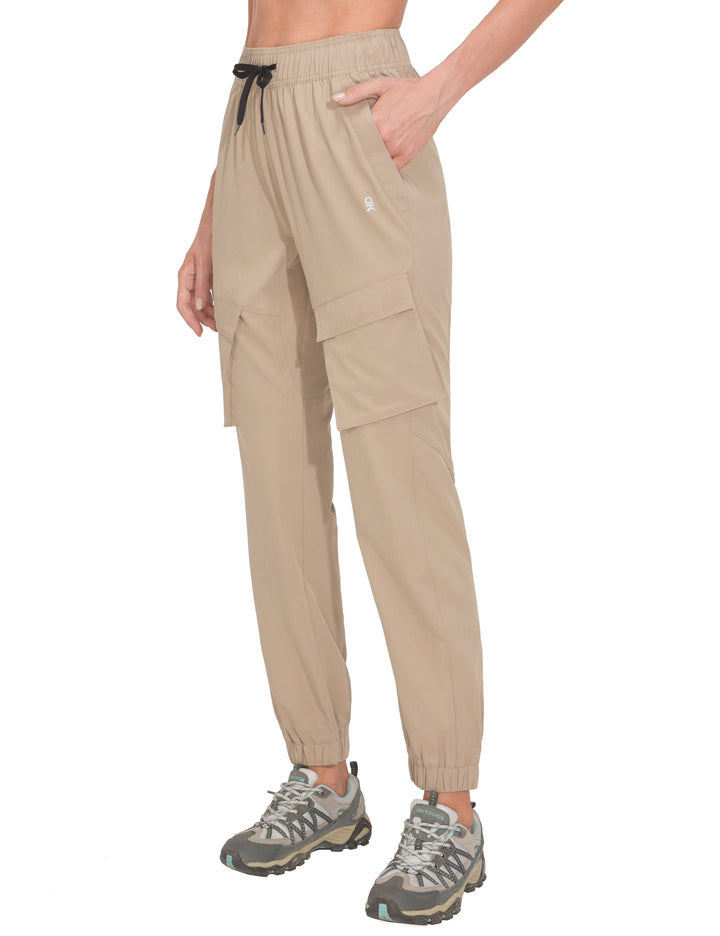 Women's Quick Dry Hiking Cargo Joggers Pants YZF US-DK