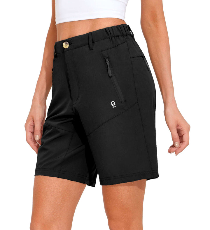 Women's Stretch Quick Dry UPF 50+ Shorts YZF US-DK