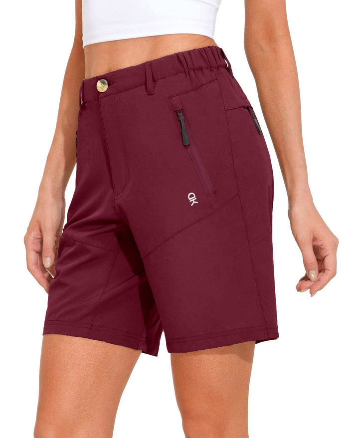 Women's Stretch Quick Dry UPF 50+ Shorts YZF US-DK