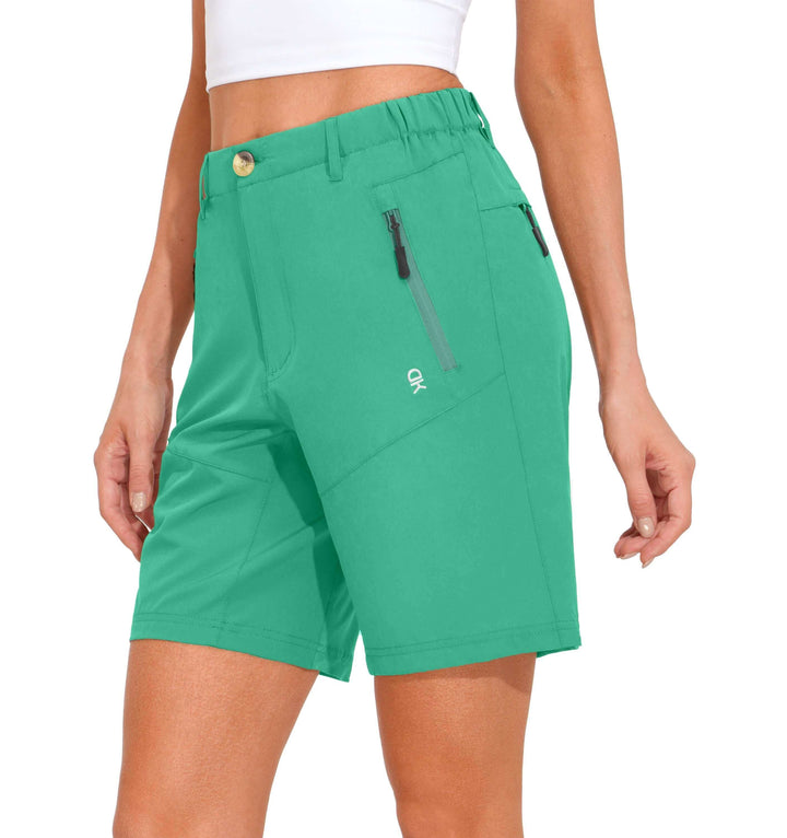 Women's Stretch Quick Dry UPF 50+ Shorts YZF US-DK