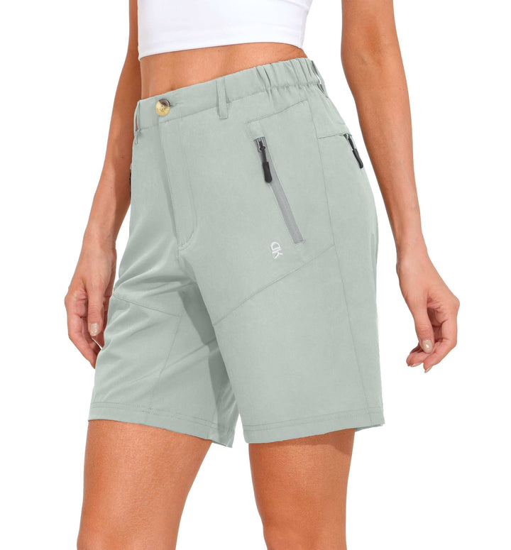 Women's Stretch Quick Dry UPF 50+ Shorts YZF US-DK