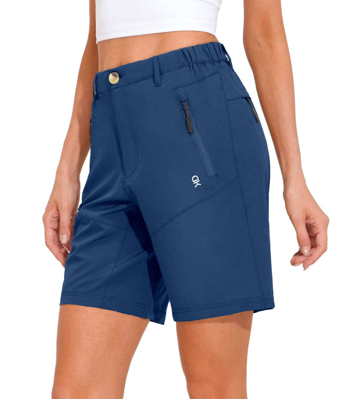 Women's Stretch Quick Dry UPF 50+ Shorts YZF US-DK