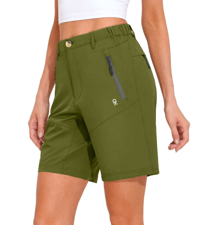 Women's Stretch Quick Dry UPF 50+ Shorts YZF US-DK