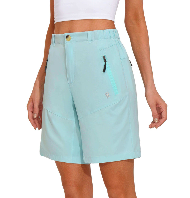 Women's Stretch Quick Dry UPF 50+ Shorts YZF US-DK