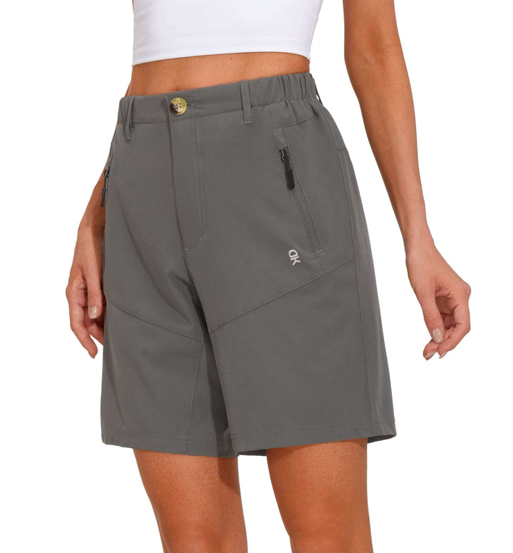 Women's Stretch Quick Dry UPF 50+ Shorts YZF US-DK