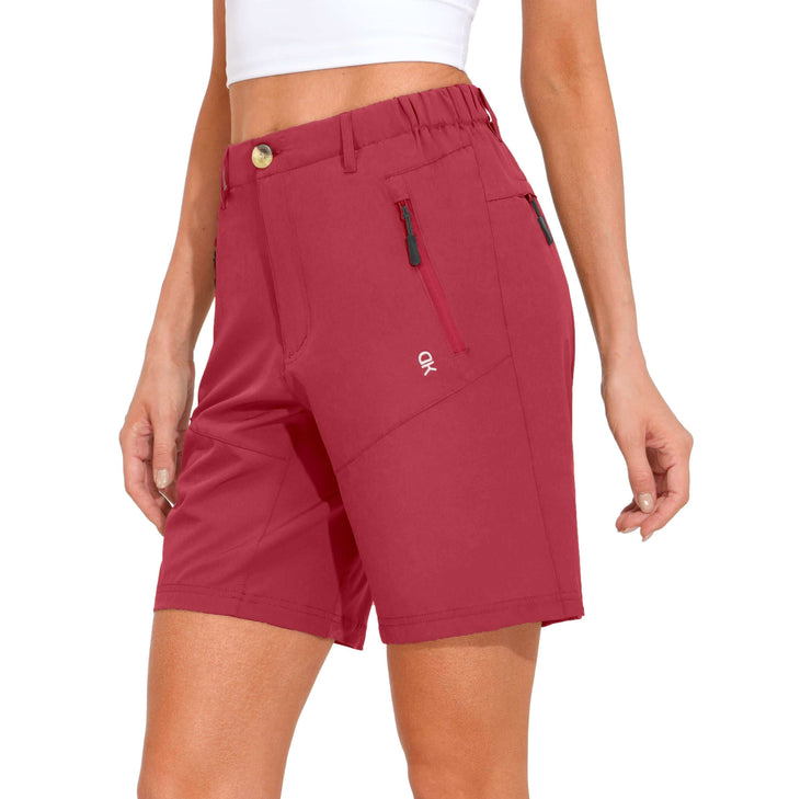 Women's Stretch Quick Dry UPF 50+ Shorts YZF US-DK