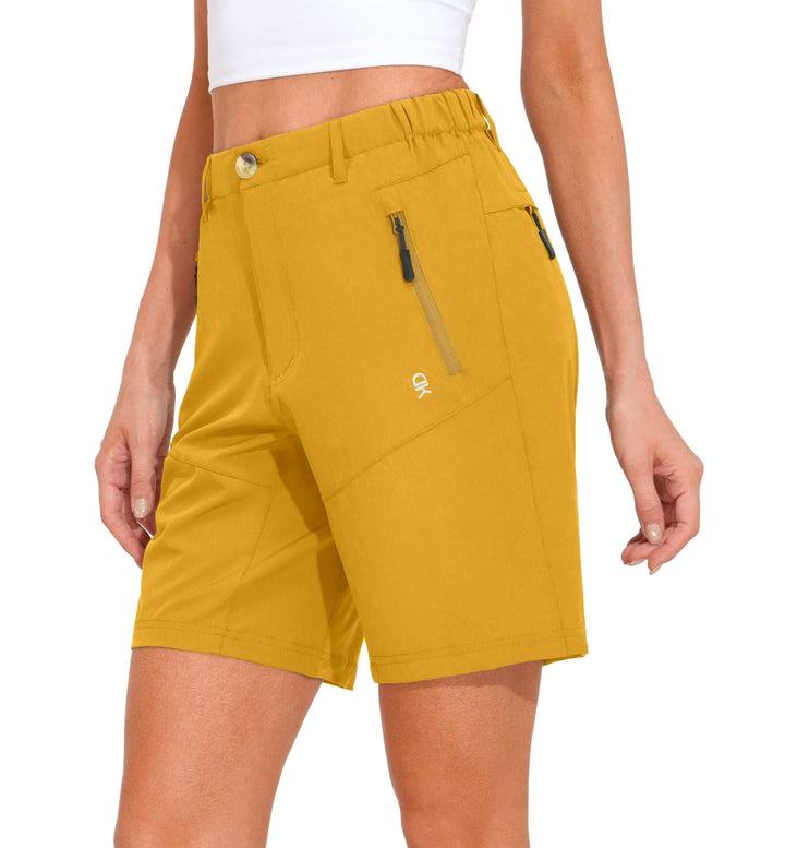 Women's Stretch Quick Dry UPF 50+ Shorts YZF US-DK