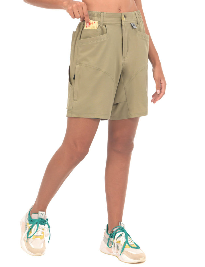 Women's Quick Dry Stretch Outdoor Shorts for Hiking MP US-MP-CS