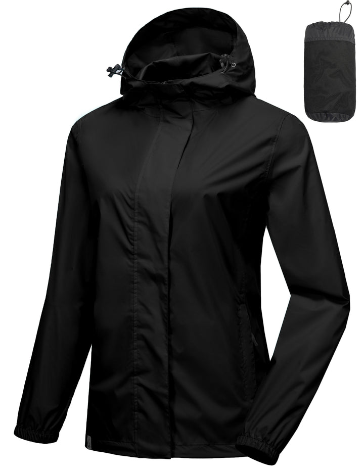 Women's Shell Waterproof Hooded Rain Jacket MP US-MP