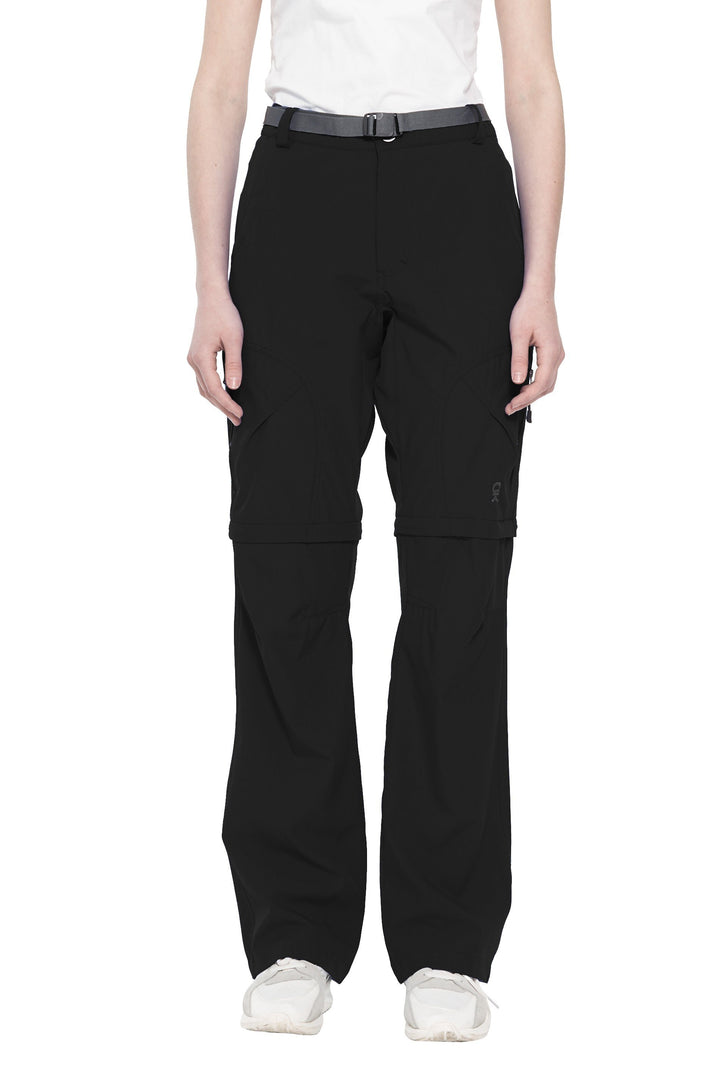 Women's Stretch Convertible Pants Zip-Off Quick Dry Hiking Pants YZF US-DK