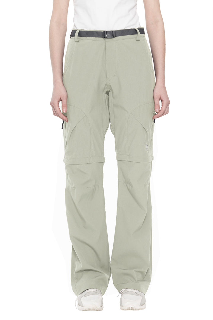 Women's Stretch Convertible Pants Zip-Off Quick Dry Hiking Pants YZF US-DK