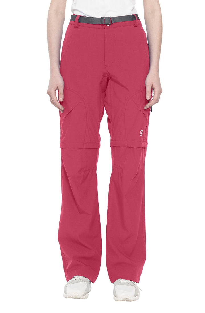 Women's Stretch Convertible Pants Zip-Off Quick Dry Hiking Pants YZF US-DK