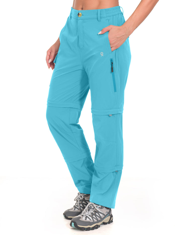 Women's Stretch Convertible Zip-Off Quick-Dry Hiking Pants YZF US-DK