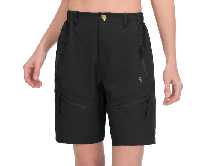 Women's Stretch Quick Dry UPF 50+ Hiking Shorts YZF US-DK