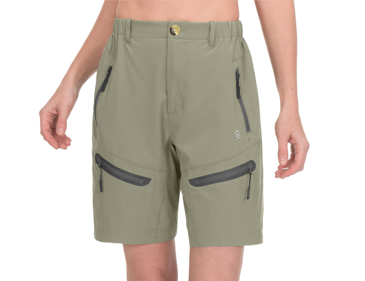 Women's Stretch Quick Dry UPF 50+ Hiking Shorts YZF US-DK