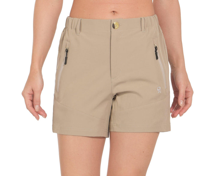 Women's Stretch Quick Dry UPF 50+ Hiking Travel Shorts YZF US-DK