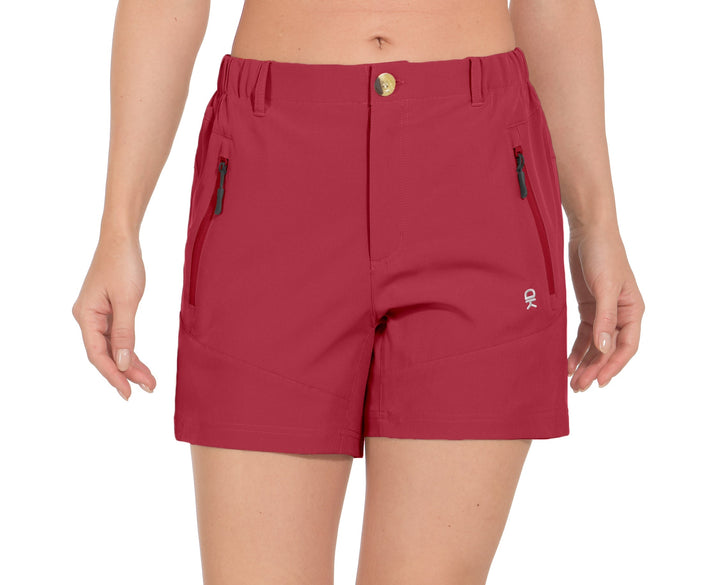 Women's Stretch Quick Dry UPF 50+ Hiking Travel Shorts YZF US-DK