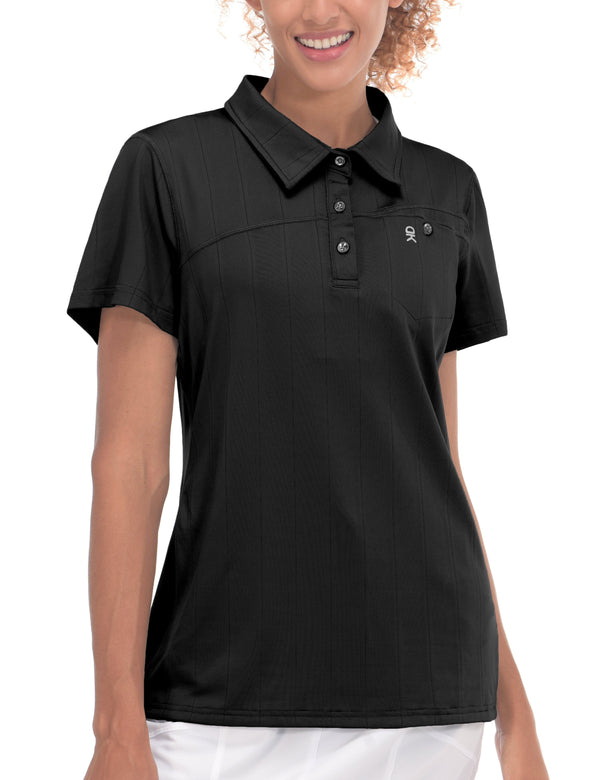 Women's Ultra-Elastic Quick Dry Polo Golf T-Shirts YZF US-DK