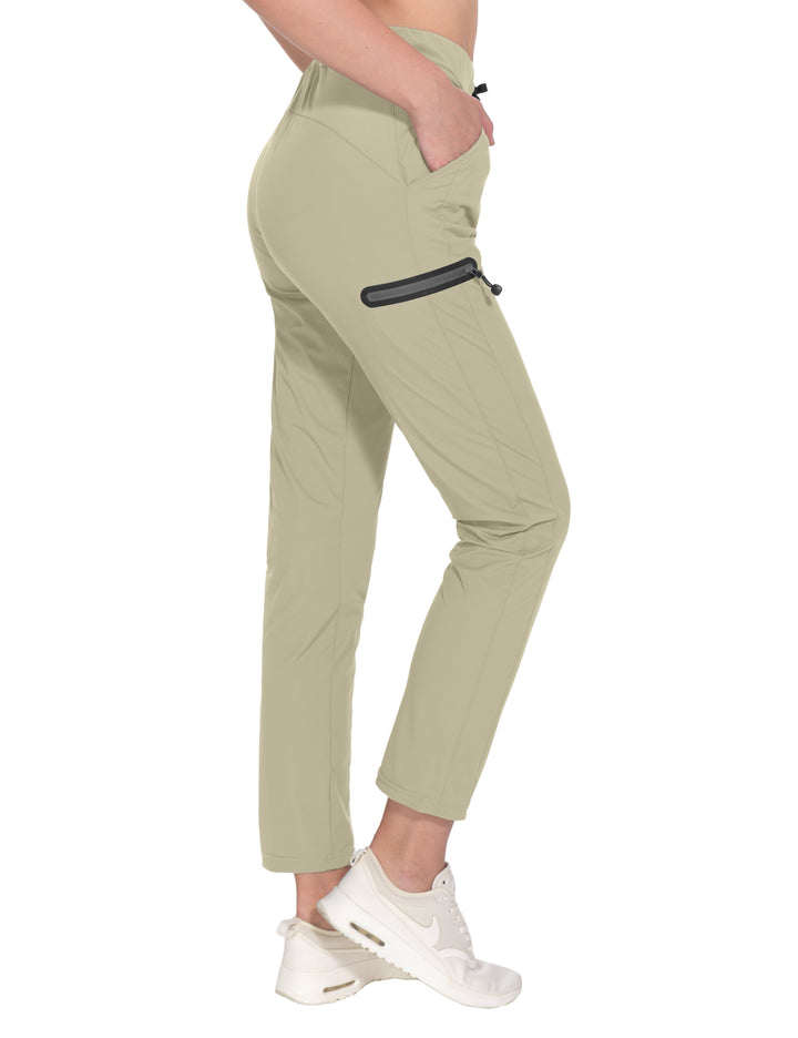 Women's Ultra-Stretch Quick Dry Lightweight Ankle Pants YZF US-DK