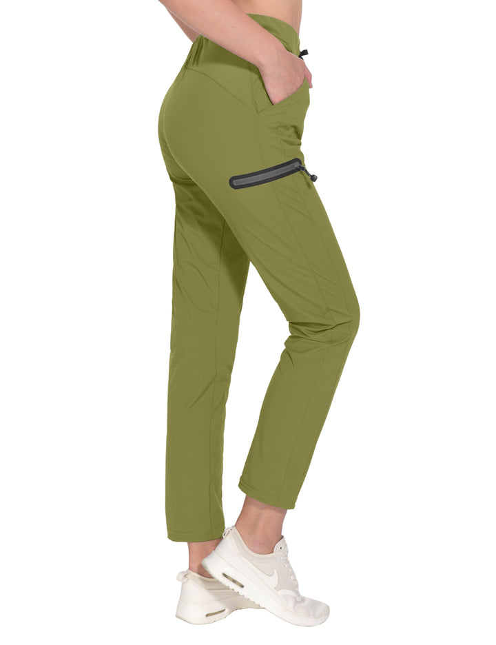 Women's Ultra-Stretch Quick Dry Lightweight Ankle Pants YZF US-DK