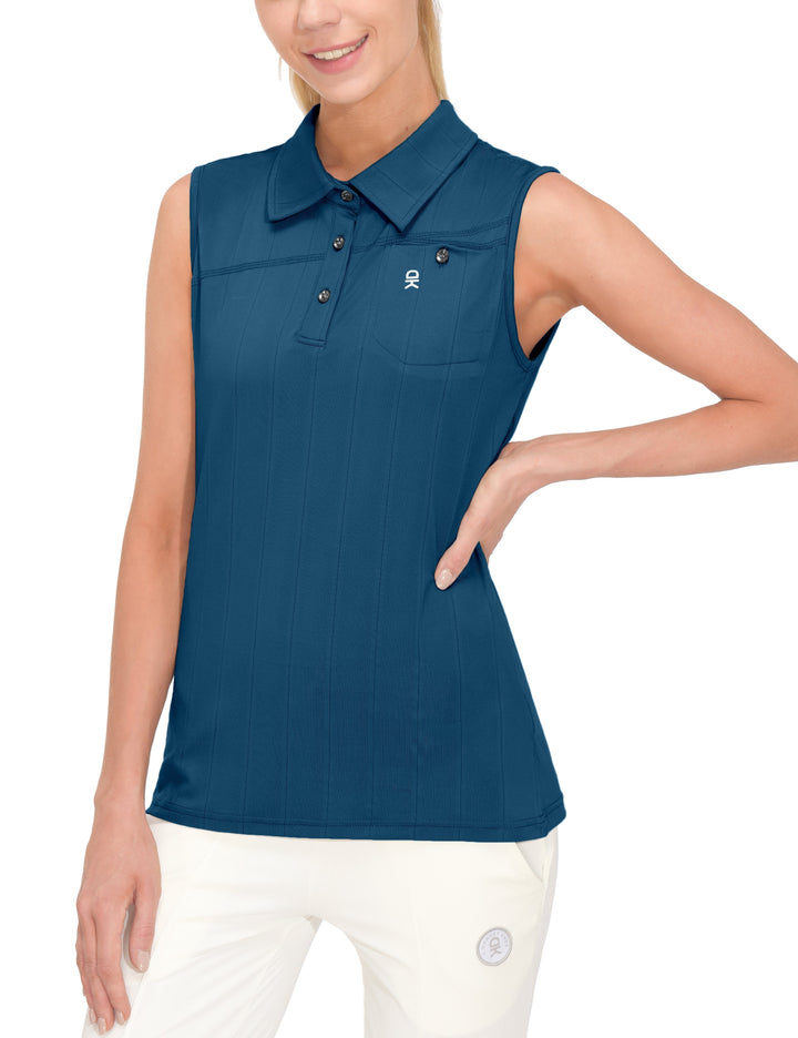 Women's Ultra Stretch Quick Dry Lightweight Golf Polo Shirts YZF US-DK