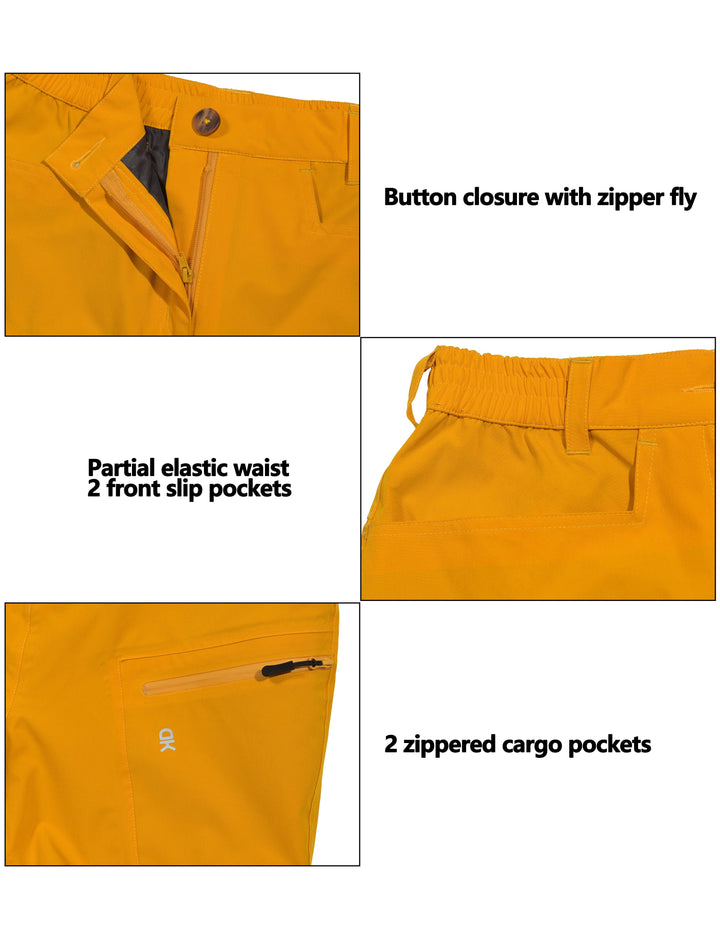 Women's Waterproof Breathable Rain Golf Pants YZF US-DK